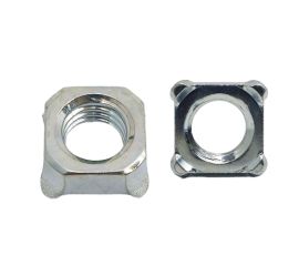 JIS B-1196 Steel White Zinc Cr+3 Square Weld Nut 1D Made in Japan