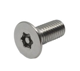 Stainless Steel 304 6-LOBE Pin Flat Head Screw Made in Japan