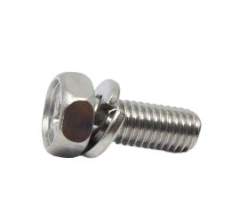 Stainless Steel 304 Upset Hex Bolt (+) SEMS P=2 Made in Japan