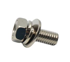 Steel Nickel Upset Hex Bolt (+) SEMS P=3 Made in Japan