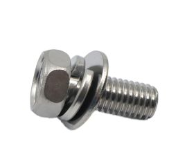 Stainless Steel 304 Upset Hex Bolt (+) SEMS P=3 Made in Japan