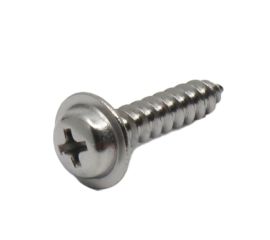 JIS B-1122 Stainless Steel 304 Pan Washer Head Tapping Screw A-Type Made in Japan