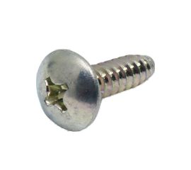 JIS B-1122 Steel White Zinc Cr+3 Truss Head Tapping Screw B-0 Type Made in Japan