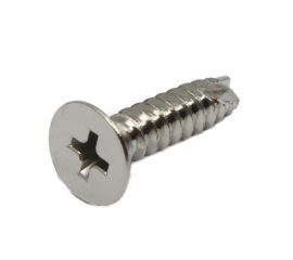 JIS B-1122 Steel Nickel Flat Head Tapping Screw B-1 Type Made in Japan