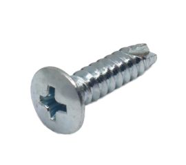 JIS B-1122 Steel White Zinc Cr+3 Oval Head Tapping Screw B-1 Type Made in Japan