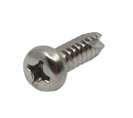 JIS B-1122 Stainless Steel 316L Pan Head Tapping Screw B-1 Type Made in Japan