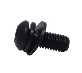 Steel Black Oxide Button Cap Screw SEMS I=3 Made in Japan