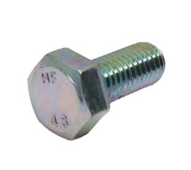 JIS B-1180 Steel White Zinc Cr+3 Hex Bolt Full Thread (Left Thread) Made in Japan