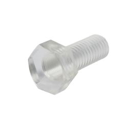 Polycarbonate Hexagon Head Bolt Made in Japan
