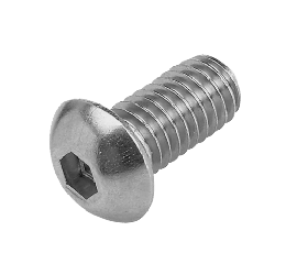 JIS B-1174 Stainless Steel 304 Button Cap Screw Made in Japan