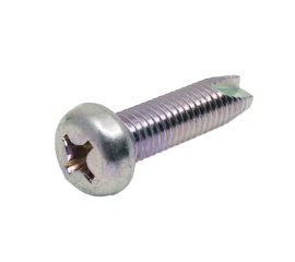 JIS B-1122 Steel White Zinc Cr+3 Pan Head Tapping Screw C-1 Type Made in Japan