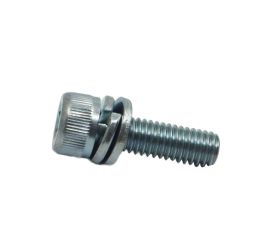 Steel White Zinc Cr+3 Cap Screw SEMS I=4 Made in Japan