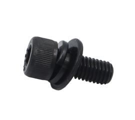 Black Stainless Steel 304 Cap Screw SEMS P=3 Made in Japan