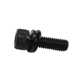 Steel Black Oxide Cap Screw SEMS P=4 Made in Japan