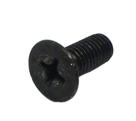 JIS B-1111 Steel Black Zinc Cr+3 Flat Head Screw (+) Made in Japan