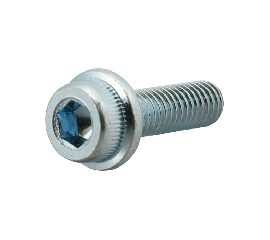 Steel White Zinc Cr+3 Flange Cap Screw Made in Japan