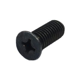 Steel Black Zinc Cr+3 Flat Small Head Screw (+) Made in Japan