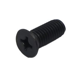 Black Stainless Steel 304 Flat Small Head Screw (+) Made in Japan