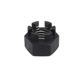 JIS B-1170 S45C(H) Hex Slotted High Nut Type-2 Made in Japan
