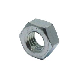 JIS B-1181 S45C(H) White Zinc Cr+3 Hex Nut Type-2 Made in Japan