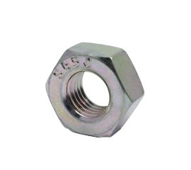 JIS B-1181 S45C(H) White Zinc Cr+3 Hex Nut Type-2 Fine Pitch Made in Japan