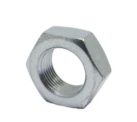 JIS B-1181 S45C(H) White Zinc Cr+3 Hex Nut Type-3 (Thin-Type) Fine Pitch Made in Japan