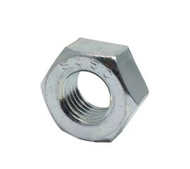 JIS B-1181 S45C(H) White Zinc Cr+3 Hex Nut Type-1 Fine Pitch Made in Japan