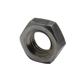 JIS B-1181 S45C(H) Black Oxide Hex Nut Type-1 Fine Pitch Made in Japan