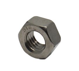 JIS B-1181 Stainless Steel 316L Hex Nut Type-1 Made in Japan