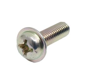 Steel White Zinc Cr+3 Pan Washer Head Screw Made in Japan