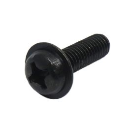 Steel Black Zinc Cr+3 Pan Washer Head Screw Made in Japan