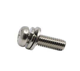 JIS B-1188 Steel Nickel Pan Head Screw SEMS I=3 Made in Japan