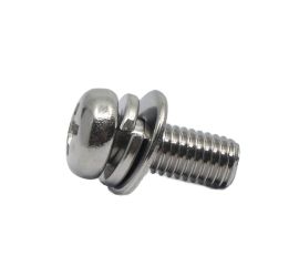 JIS B-1188 Stainless Steel 304 Pan Head Screw SEMS I=3 Made in Japan