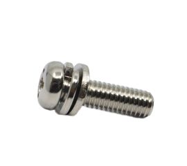 JIS B-1188 Steel Nickel Pan Head Screw SEMS I=4 Made in Japan