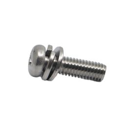 JIS B-1188 Stainless Steel 304 Pan Head Screw SEMS I=4 Made in Japan