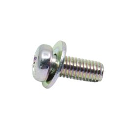 JIS B-1188 Steel White Zinc Cr+3 Pan Head Screw SEMS P=1 Made in Japan