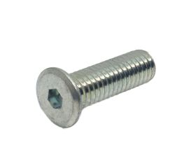 Steel White Zinc Cr+3 Hex Socket Slim Head Screw Made in Japan