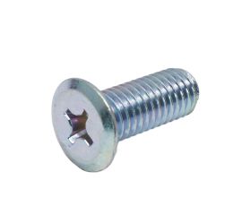 Steel White Zinc Cr+3 Slim Head Screw (+) Made in Japan