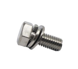 JIS B-1187 Stainless Steel 304 Hex Bolt SEMS I=4 Made in Japan