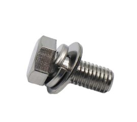 JIS B-1187 Stainless Steel 304 Hex Bolt SEMS P=3 Made in Japan