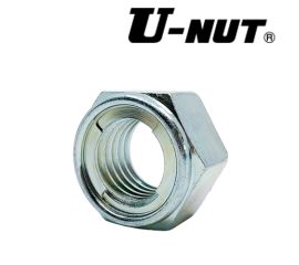 Steel White Zinc Cr+3 U-Nut (Fujiseimitsu) Made in Japan