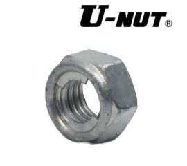 Steel Hot Dip Galvanized U-Nut (Fujiseimitsu) Made in Japan