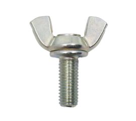 JIS B-1184 Steel White Zinc Cr+3 Wing Bolt (Cold Forging) Made in Japan