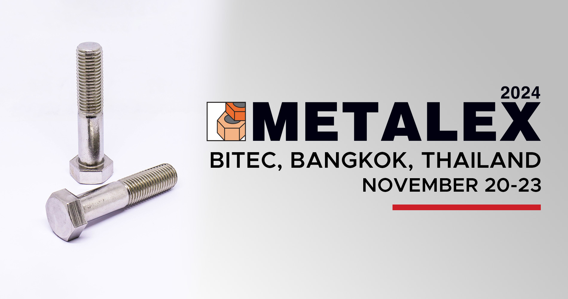 เตรียมพบกับพวกเราอีกครั้งกับงาน Metalex 2024