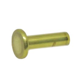 Brass Thin Flat Rivet | Nejireo.com